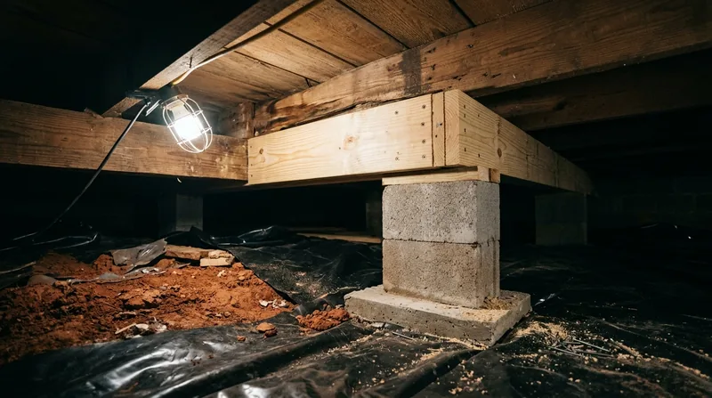 Floor Joist & Subfloor Repair Clarksville
